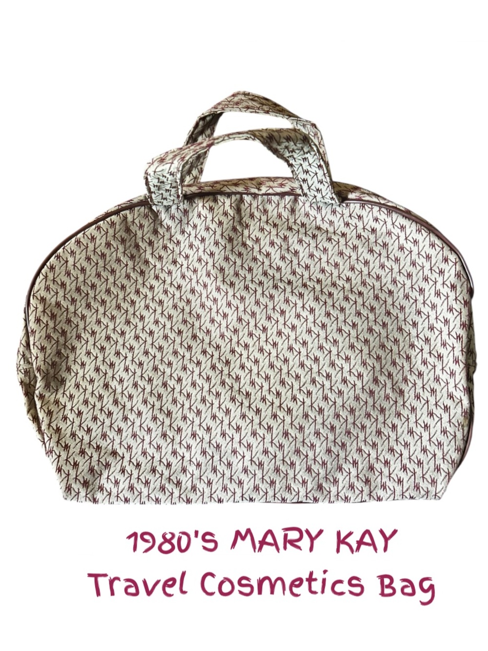 Vintage Monogram Cosmetic Bag READ